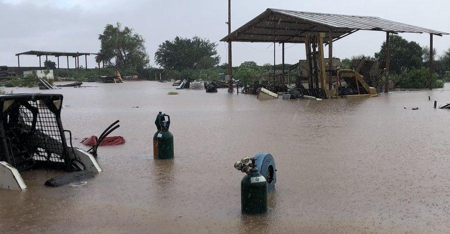 Por lluvias e inundaciones, declaran emergencia en 11 municipios de Sinaloa