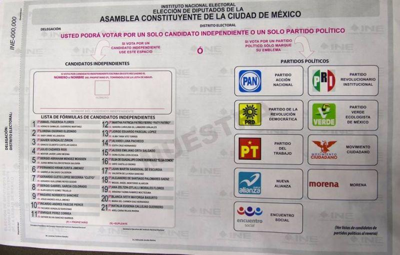 Conoce cómo votar, y cómo se definirá quiénes serán los diputados constituyentes en la CDMX