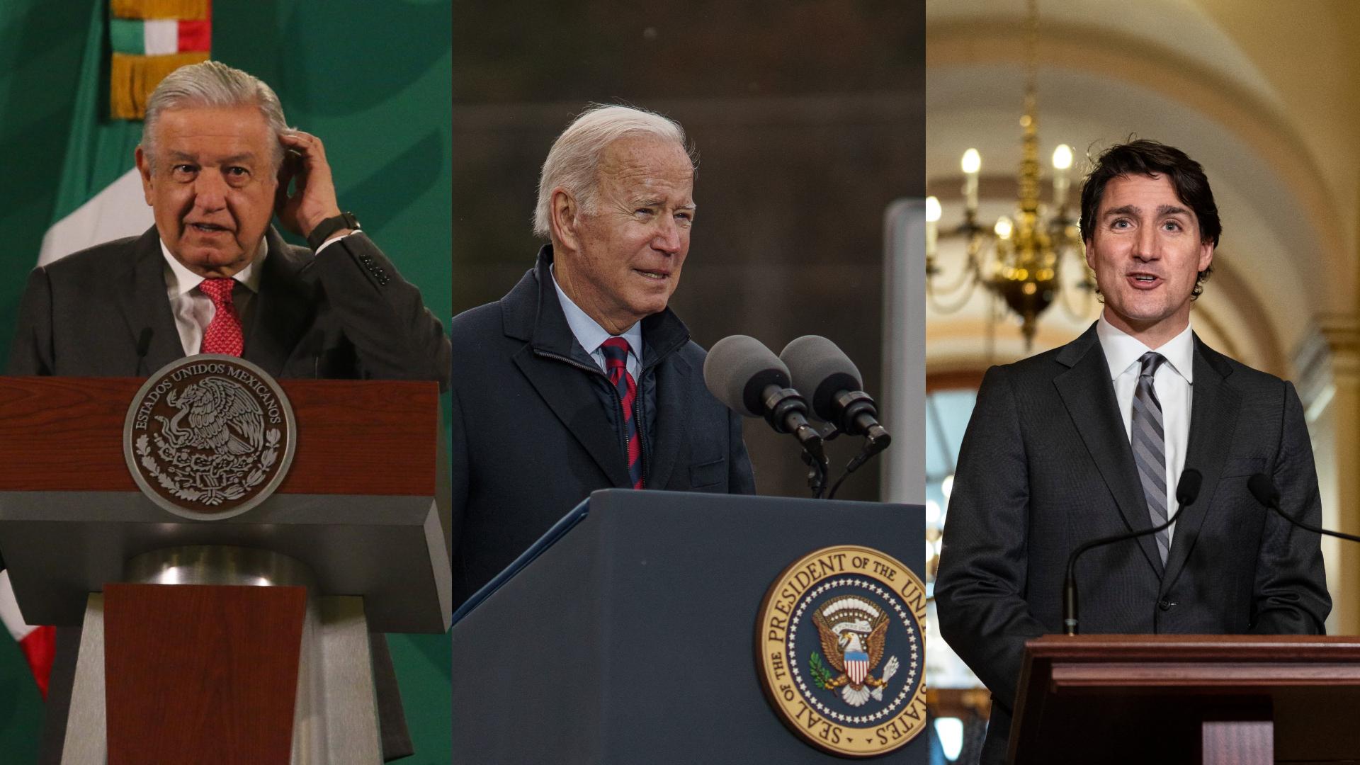 AMLO, Biden y Trudeau se reúnen en Cumbre de los Tres Amigos: estos son los temas que tratarán