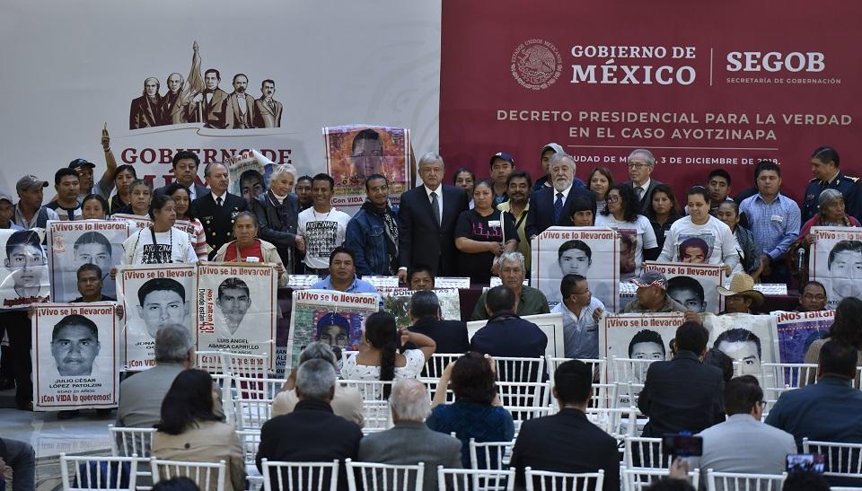Instalan este martes en Segob la comisión presidencial para la verdad y justicia en el caso Ayotzinapa