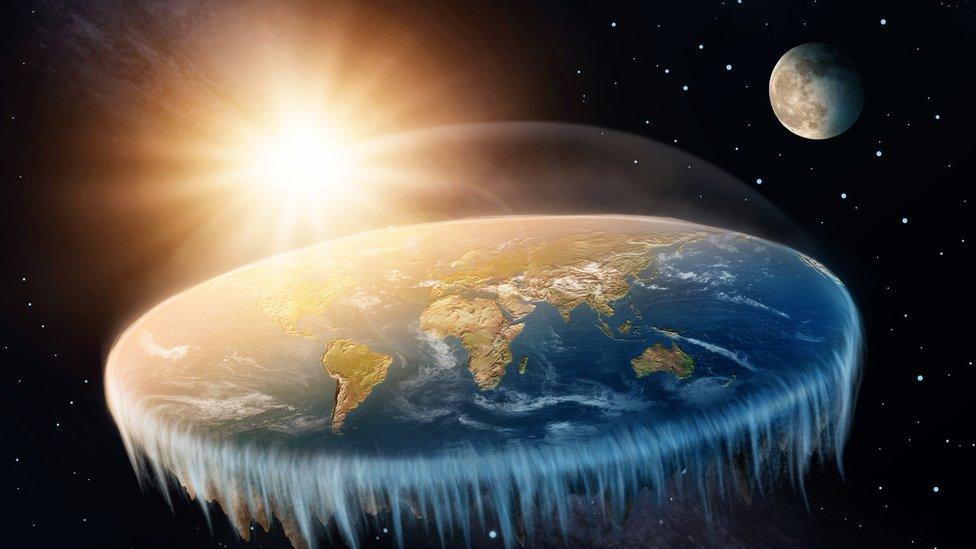 Cómo sería el mundo si la Tierra fuera realmente plana