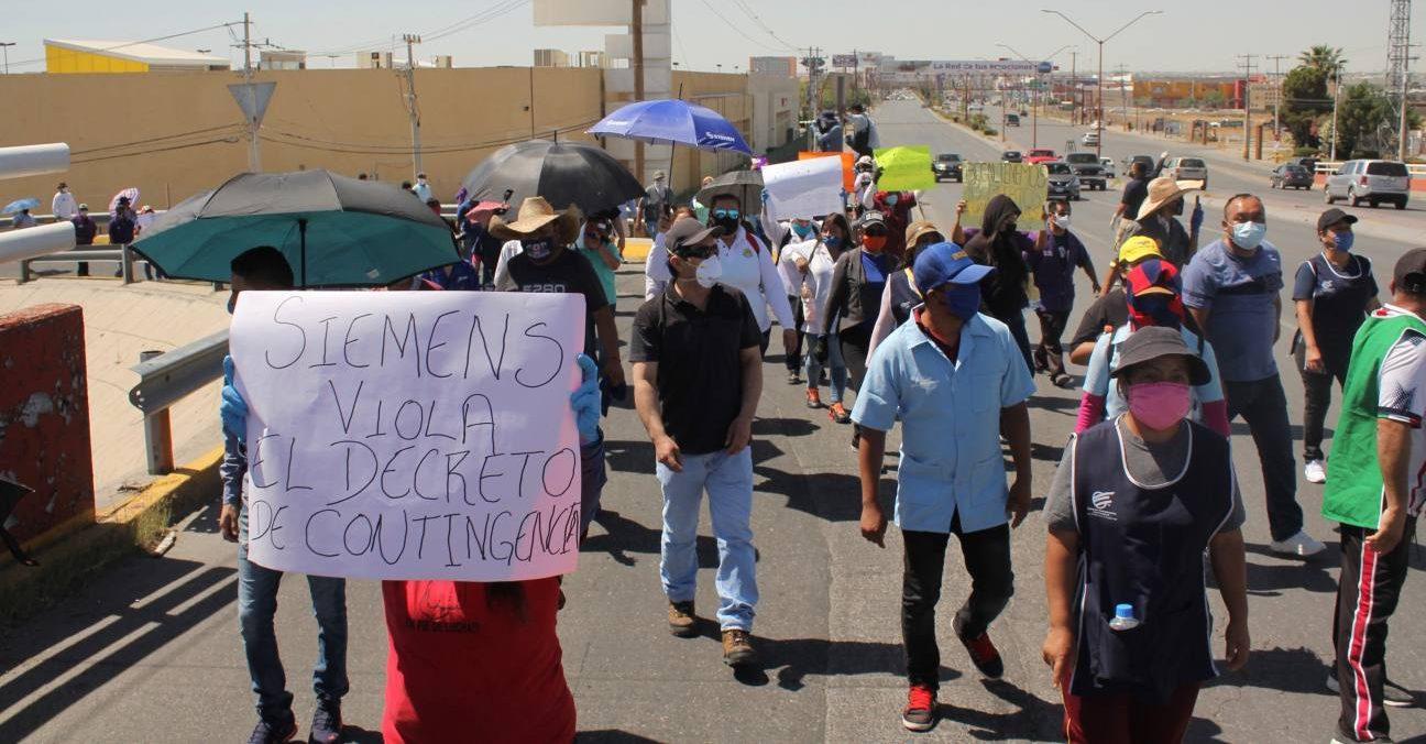 Empleados acusan que los obligan a trabajar pese a muertes por COVID en maquiladoras de Chihuahua