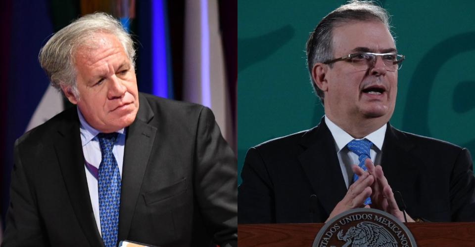 ‘Que ninguna obra más se le derrumbe’: la respuesta del secretario de la OEA a crítica de Ebrard