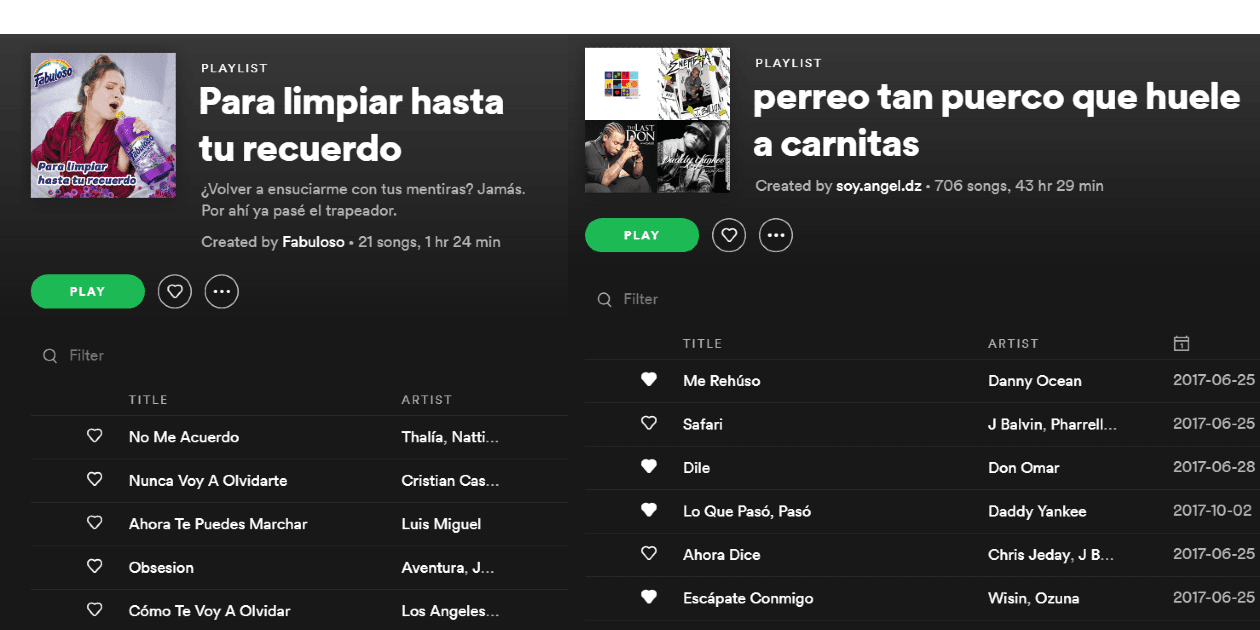 *Playlists de Spotify* que te llegarán al alma; no importa si eres señora o amante del perreo