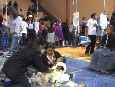 Hospital de Guerrero se satura por intoxicados en mitin del PRI