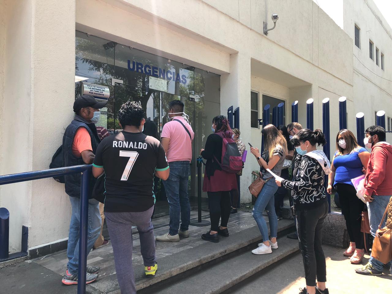 INER desaloja sala de espera por paciente sospechoso de COVID-19