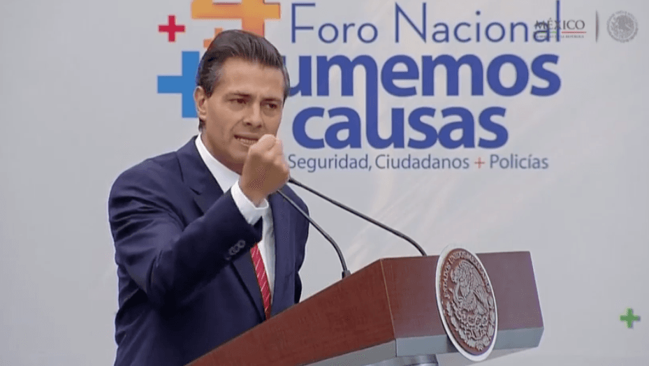 Peña Nieto sobre la mariguana: “no es deseable ni estoy a favor”, pero convoca a debate