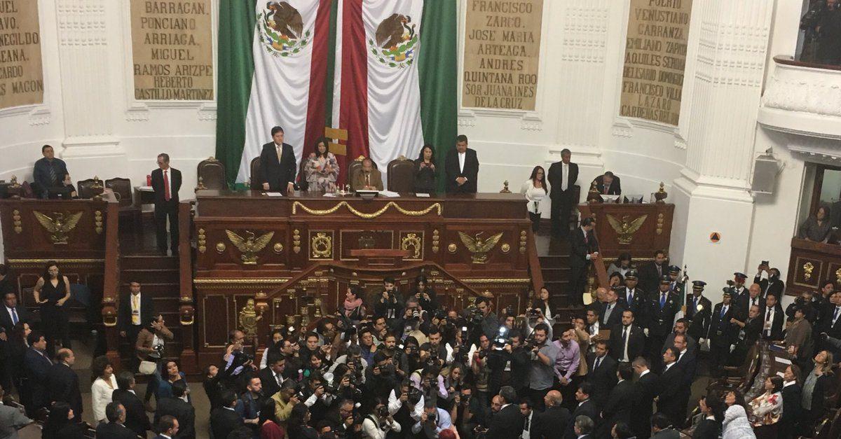 16 nuevos alcaldes rinden protesta en el Congreso de la CDMX