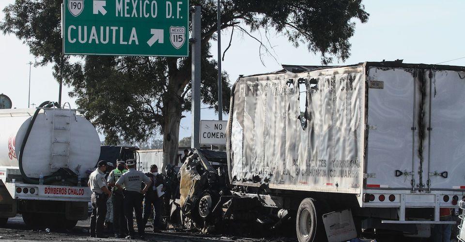 Identifican a 17 víctimas del accidente en la México-Puebla; hay menores y personas extranjeras