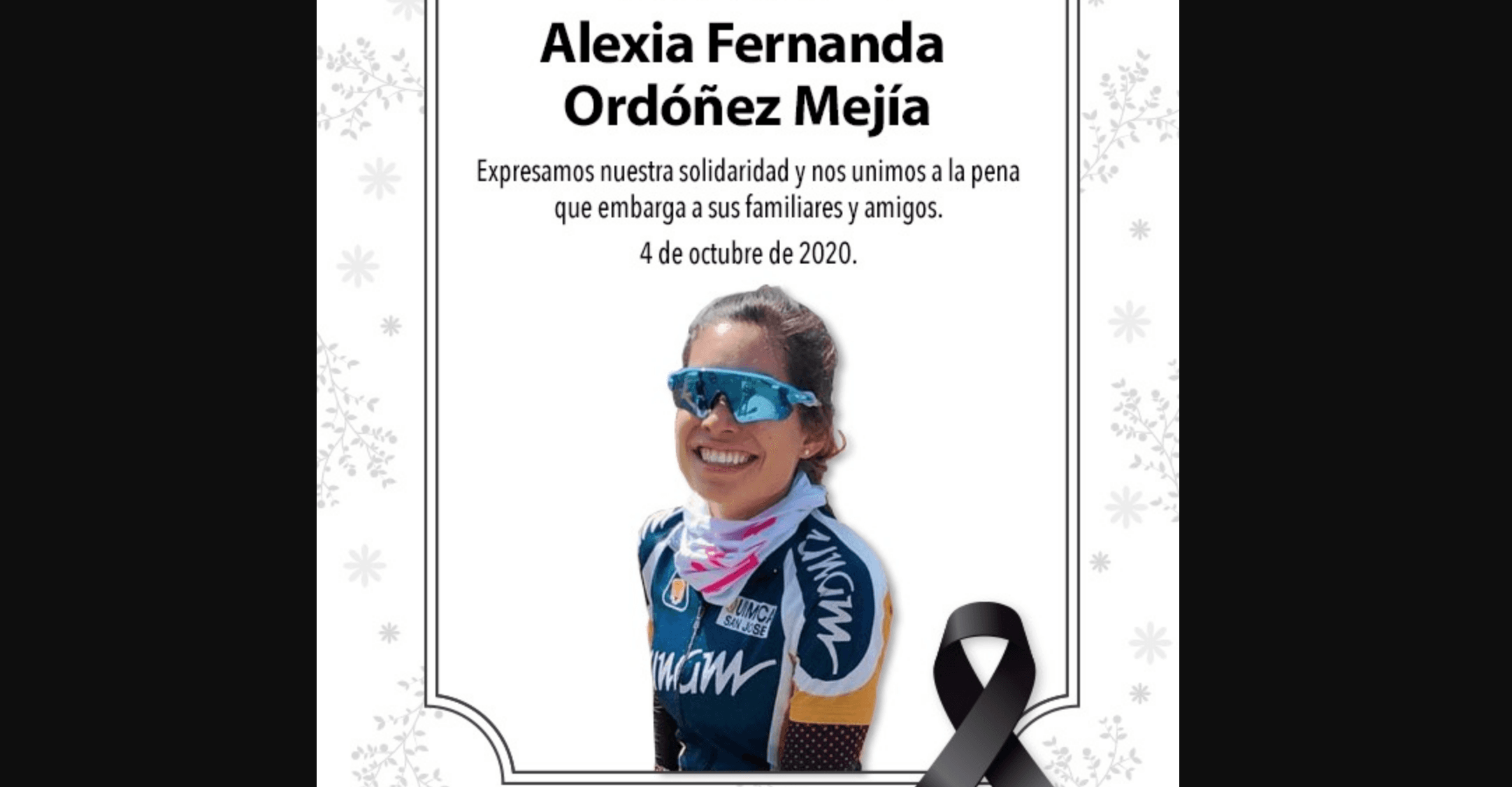 La ciclista Alexia Ordóñez y su padre mueren al ser arrollados por automovilista en el Edomex