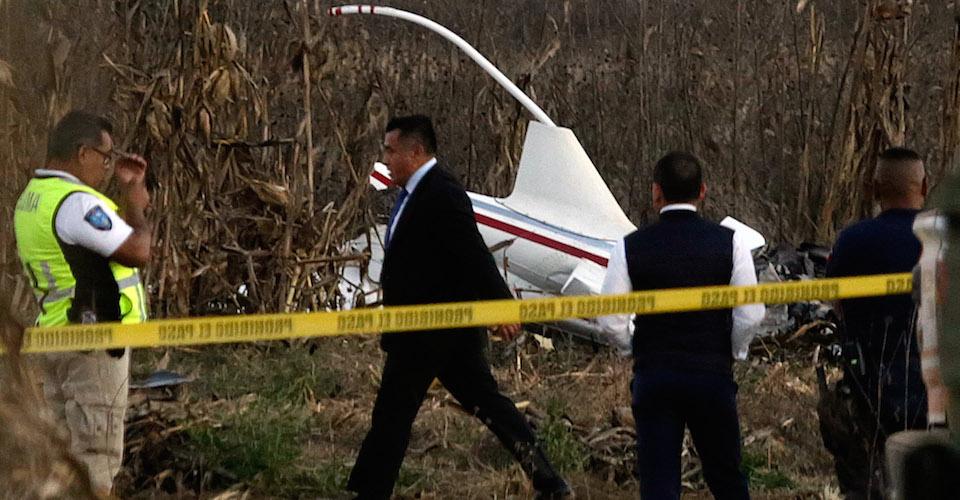 Helicóptero de Martha Erika se desplomó 10 minutos después de despegar; hubo cinco víctimas
