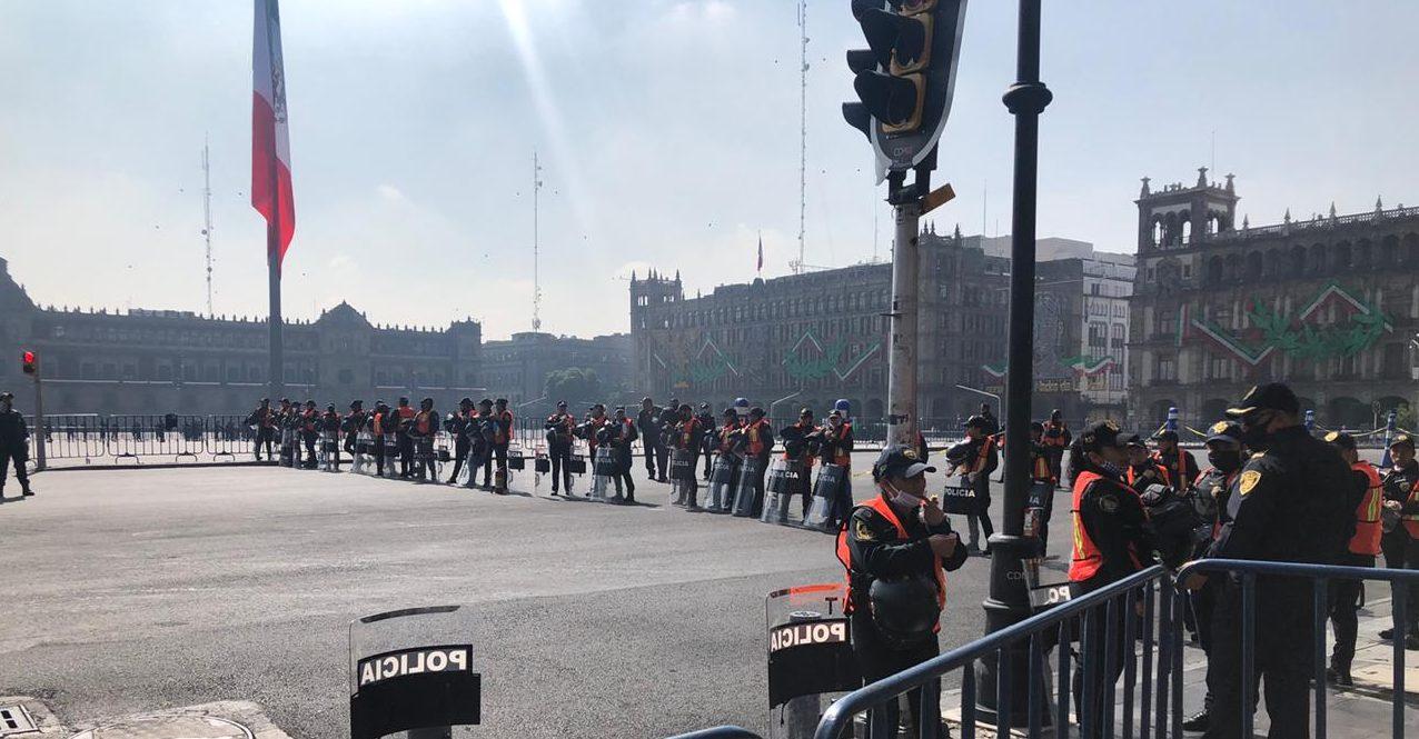 Solo Frena podrá llegar al Zócalo para evitar confrontación con otras protestas: Sheinbaum