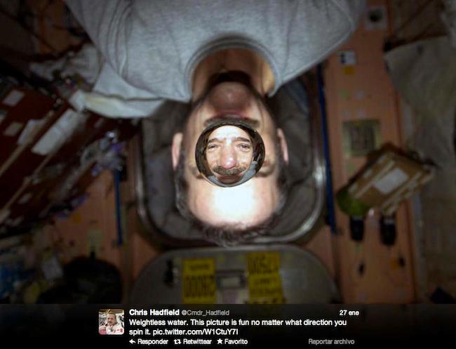 <i>Twitpics</i> desde el espacio