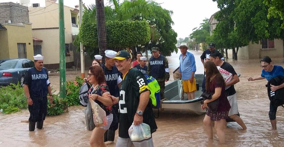 Morena acusa que autoridades de Sinaloa no alertaron a tiempo a la gente sobre el peligro por lluvias