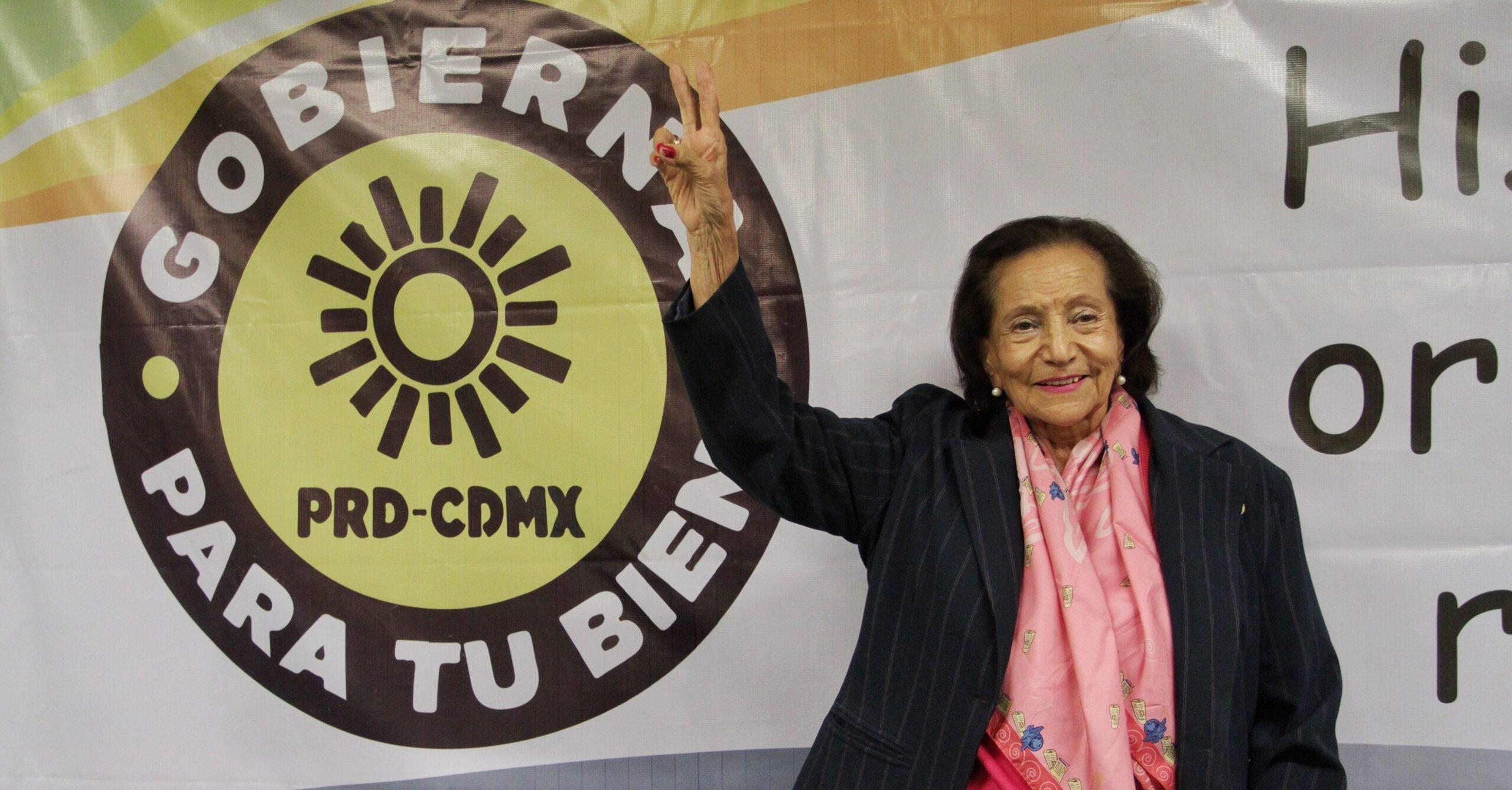 Ifigenia Martínez renuncia al PRD; es la segunda fundadora que abandona el partido en una semana