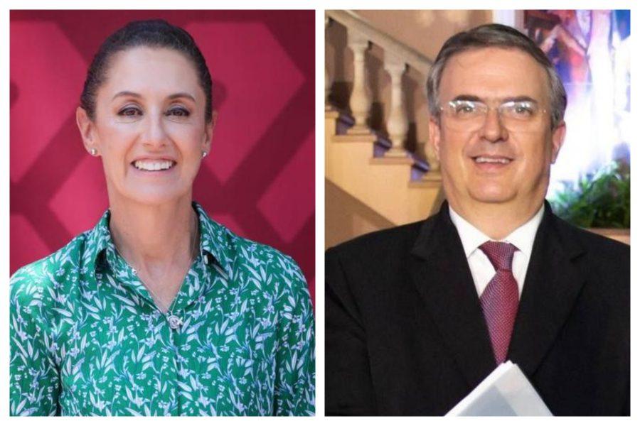 Sheinbaum y Ebrard pelean el liderato en las encuestas de presidenciables rumbo a 2024
