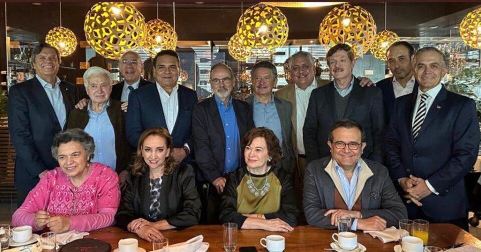 Cónclave opositor: políticos se reúnen en defensa del INE y por una “candidatura ciudadana” en 2024