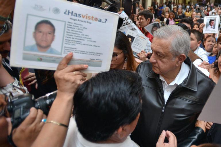 Una persona desaparece cada hora en el sexenio de López Obrador
