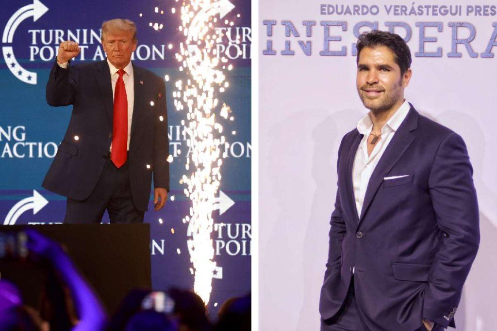 Quién es Eduardo Verástegui al que Trump llamó “posible presidente de México”