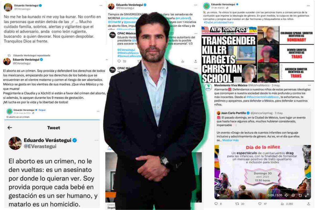 La red de desinformación y antiderechos “Dios, Patria y Familia” de Eduardo Verástegui