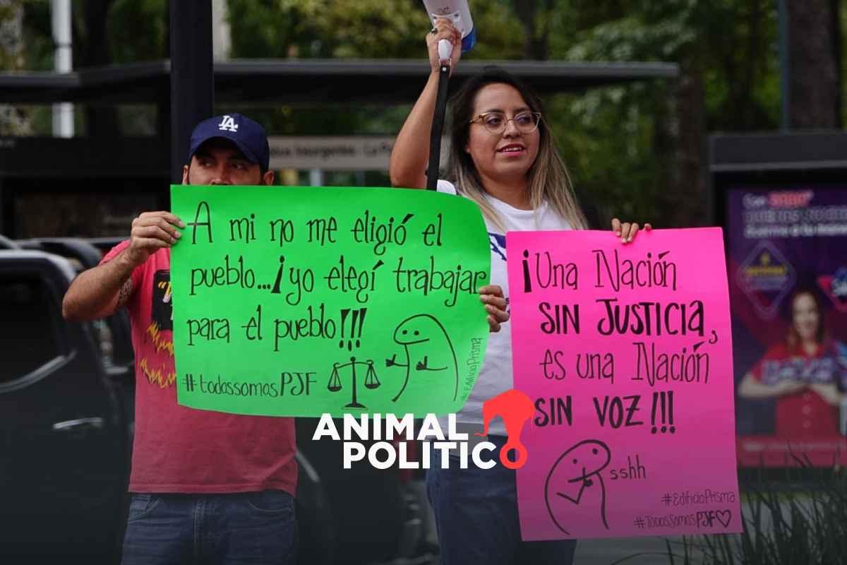 Juzgadores federales promoverán amparo contra extinción de fideicomisos del Poder Judicial; trabajadores extienden paro