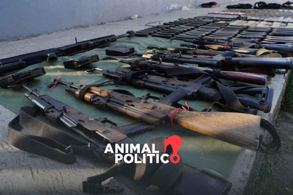 Presentan proyecto de ley en EU para controlar tráfico de armas a México