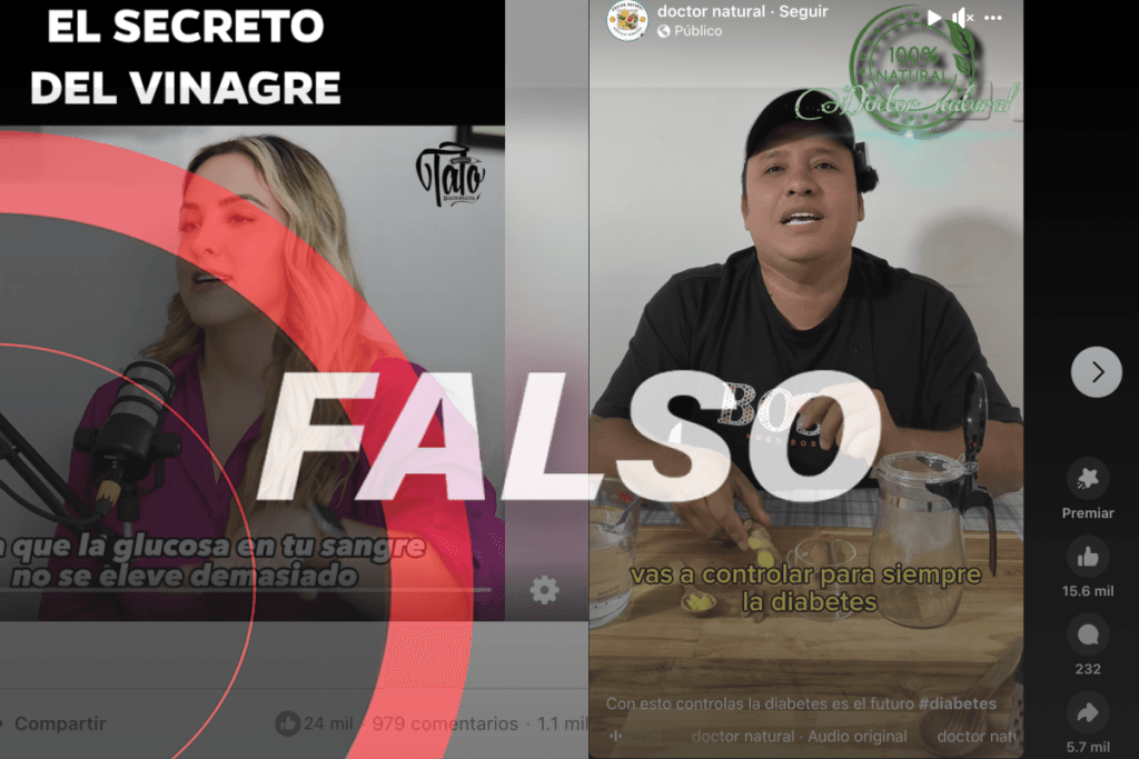 Vinagre, jengibre y canela no son un tratamiento para la diabetes