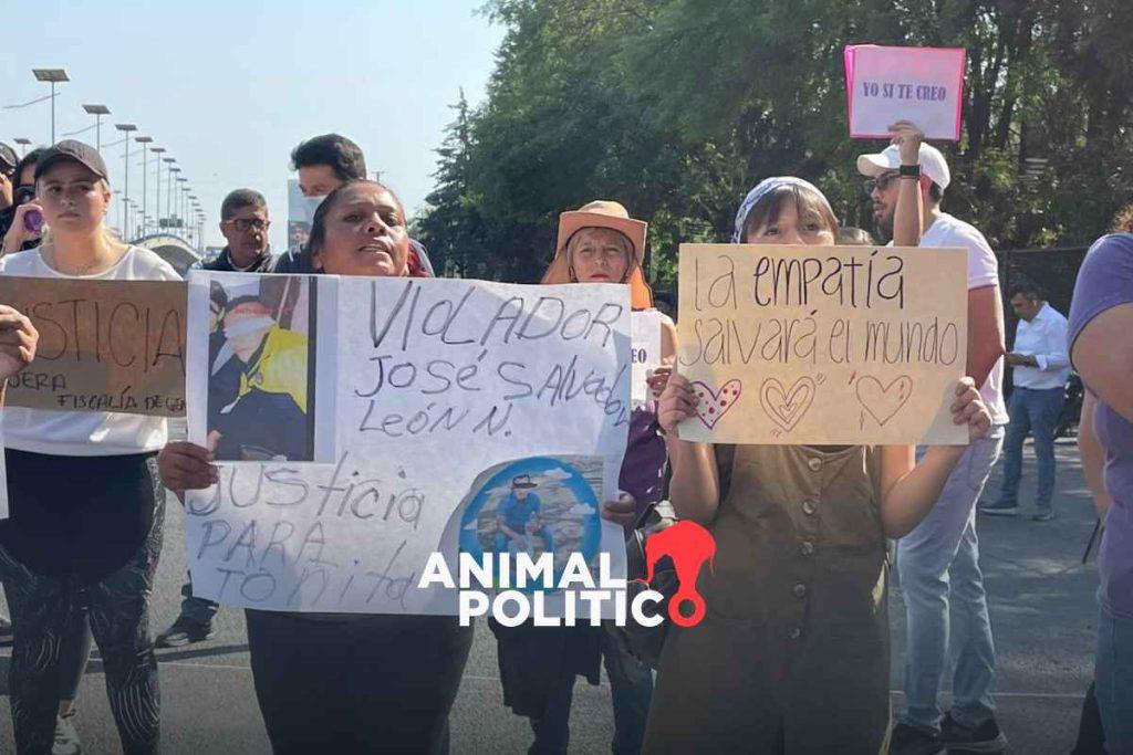 ‘Abusaron de una niña, queremos justicia’: Bloquean Periférico Norte en protesta por la liberación del presunto agresor de una menor de 4 años