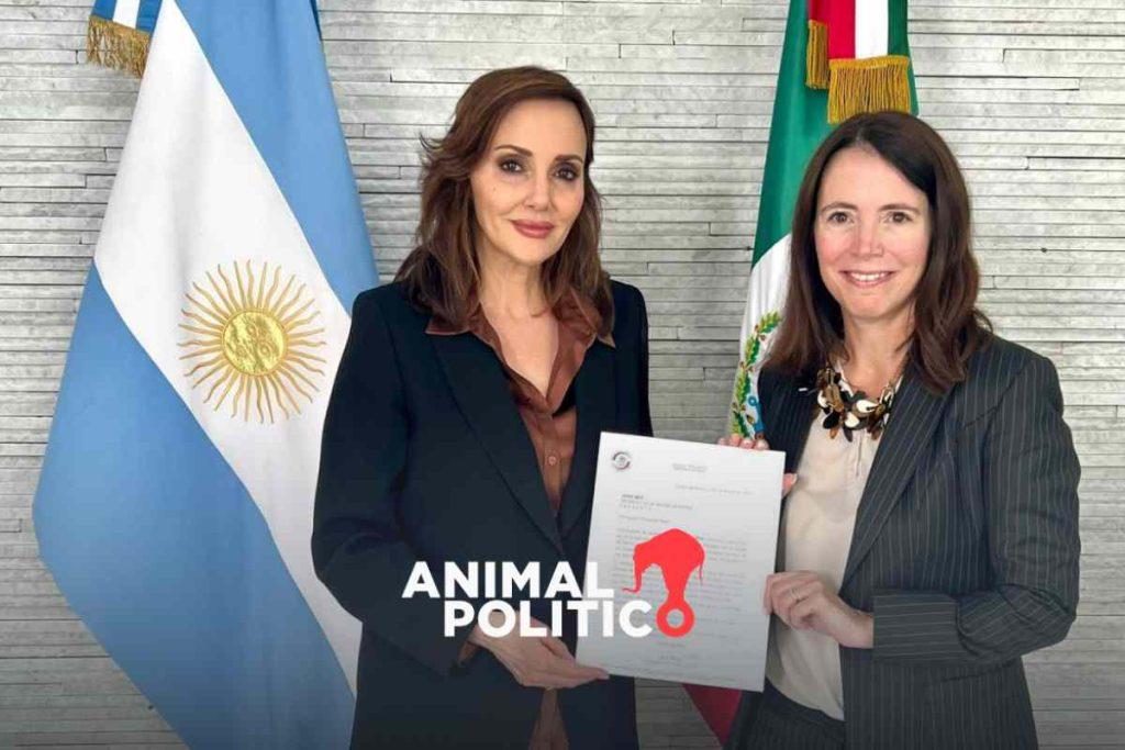 Lilly Téllez invita al Senado al presidente de Argentina, el ultraderechista Javier Milei
