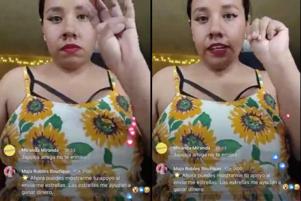Qué significa la señal de auxilio que usó una mujer de Oaxaca agredida durante un video en vivo