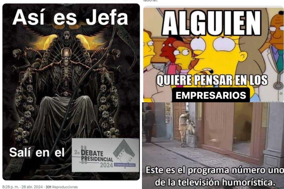 Los mejores memes del segundo debate presidencial 2024