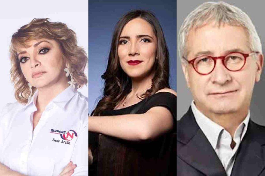 INE perfila a Javier Solórzano, Luisa Cantú y Elena Arcila como moderadores del tercer debate presidencial