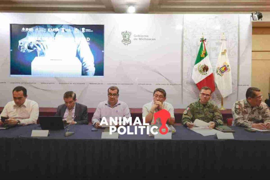 Hay 66 candidatos con protección durante el proceso electoral en Michoacán