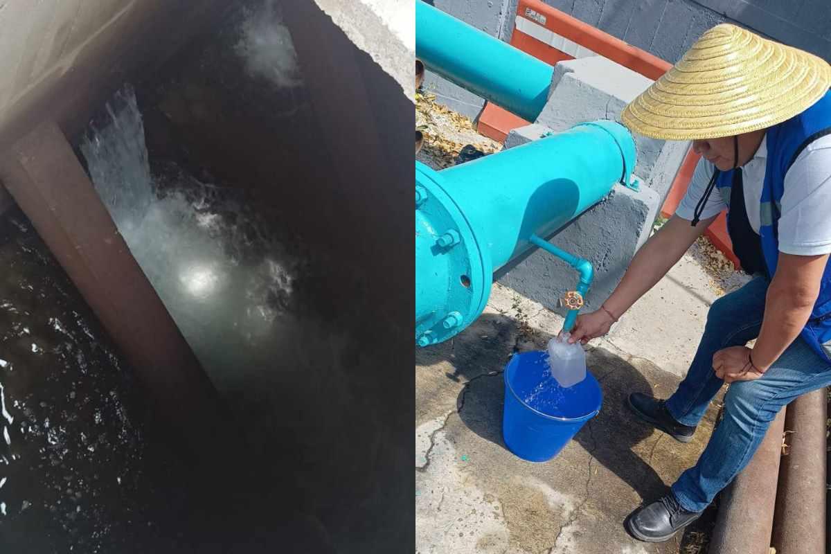Vecinos de la Benito Juárez reportan mala calidad de agua: tiene olor a gasolina y aspecto grasoso