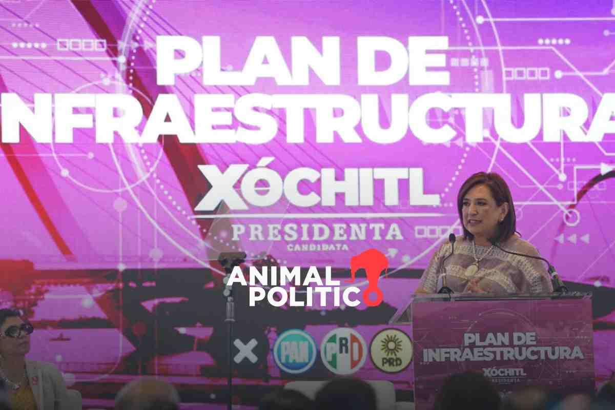 Xóchitl Gálvez proyecta terminar obras de AMLO, como parte de su plan de infraestructura