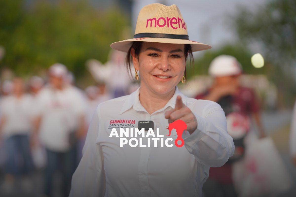 En Nuevo Laredo pegan hojas que vinculan a candidata de Morena con el crimen; ella acusa a oposición