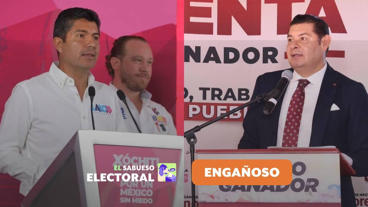 Candidatos en Puebla presumen logros y transparencia con datos engañosos