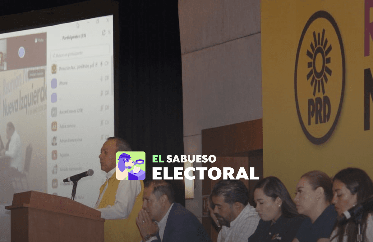 PRD no alcanzaría registro en 19 entidades además de perder el registro a nivel nacional