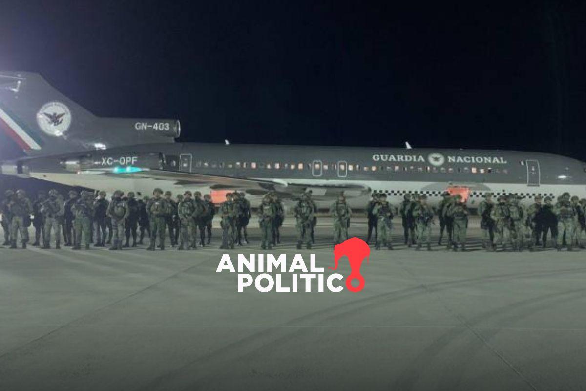 Por violencia en Culiacán, Sinaloa, llegan 100 militares de élite de Fuerzas Especiales para reforzar la seguridad