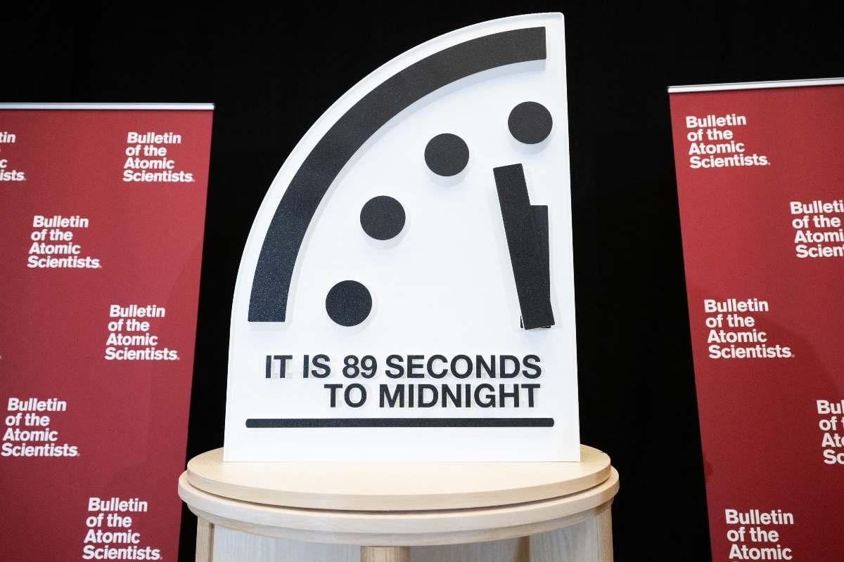 Doomsday Clock: el Reloj del Fin del Mundo pone al mundo en 2025 más ...