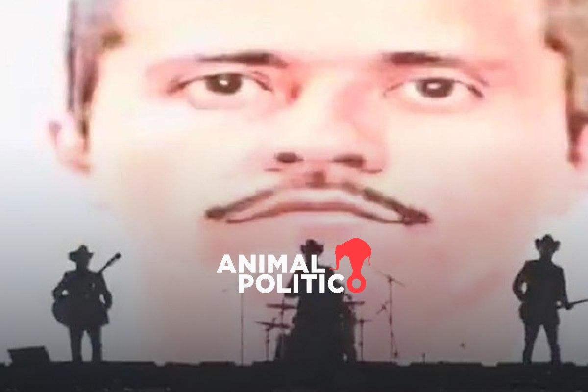 Proyectan imágenes del “Mencho” durante concierto en Jalisco; fiscalía del estado investiga presunta apología del delito