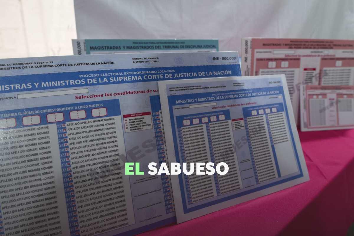 Qué pasará con las boletas no utilizadas en la elección judicial del 1 de junio