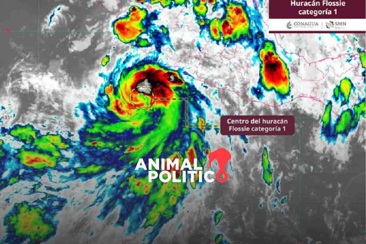 Huracán Flossie evoluciona a categoría 3; habrá lluvias torrenciales en Colima y Michoacán