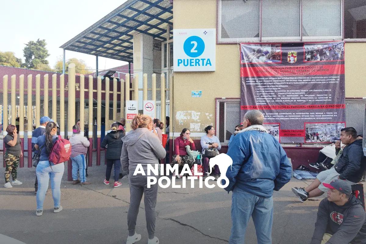 El Hospital General enfrenta saturación, falta de personal e insumos, tras eliminarse las cuotas por servicios