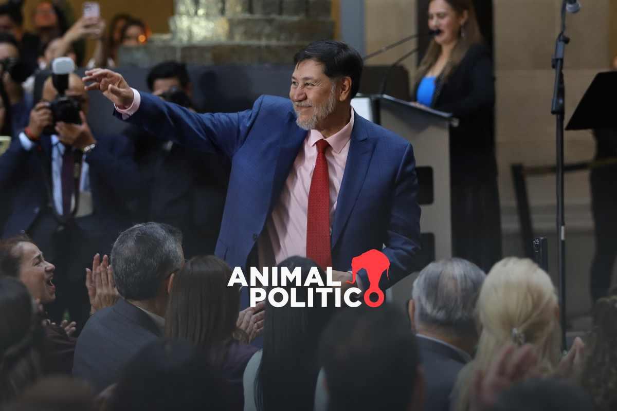 Con tamales, mariachis y música barroca, Fernández Noroña cierra su presidencia en el Senado