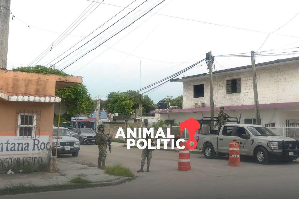 El Tren Maya atrae a soldados, no turistas, a Felipe Carrillo Puerto, Quintana Roo