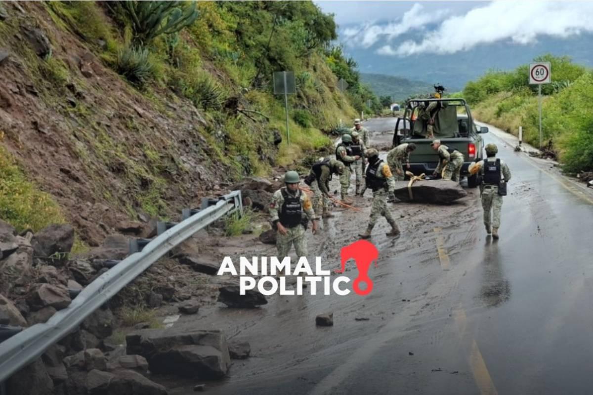 Declaran en Hidalgo comunidades devastadas e inhabitables por las intensas lluvias