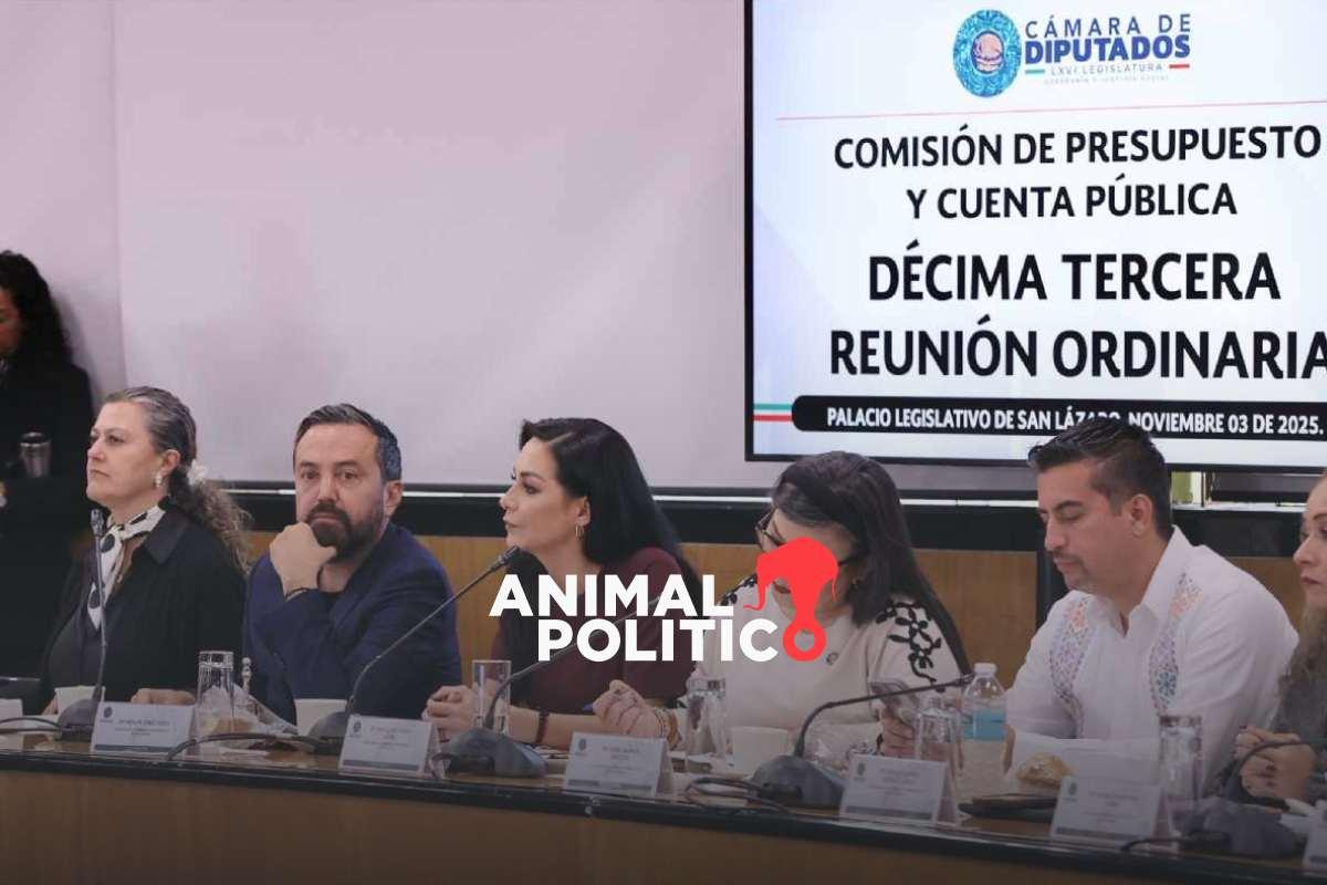 Diputados aprueban en comisiones el presupuesto de 2026; asesinato de Carlos Manzo marca el debate