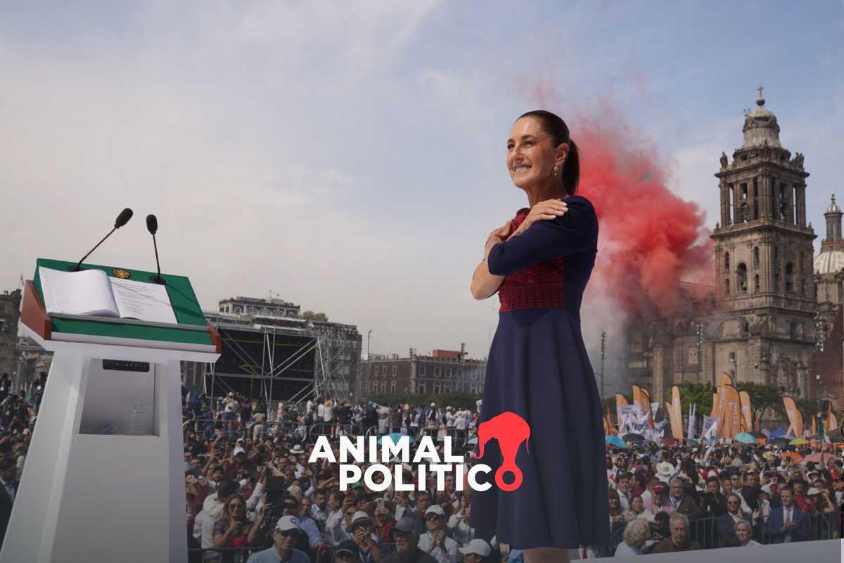 Entre contingentes movilizados y el “¡No estás sola!”, Sheinbaum rechaza señalamientos criminales y campañas sucias