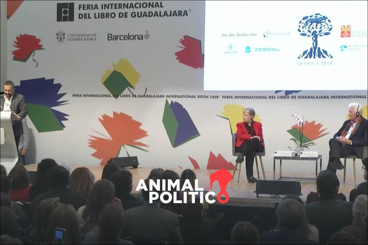 Abuchean a Alicia Bárcena en la FIL Guadalajara al mencionar a Sheinbaum; “yo estoy orgullosa de la presidenta”, dice